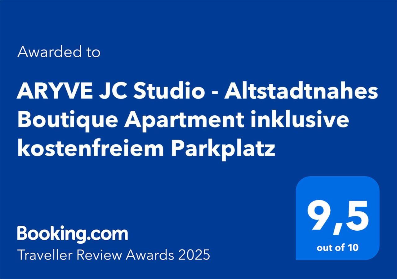 Aryve Jc Studio - Altstadtnahes Boutique Apartment Inklusive Kostenfreiem Parkplatz 에르푸르트 외부 사진